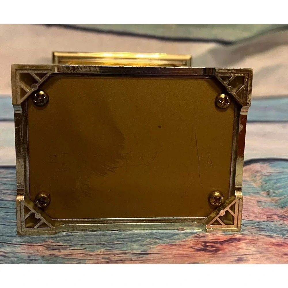 HTF Kienzle Quartz Germany President Carriage Clock Small Mantel Tested Works B9